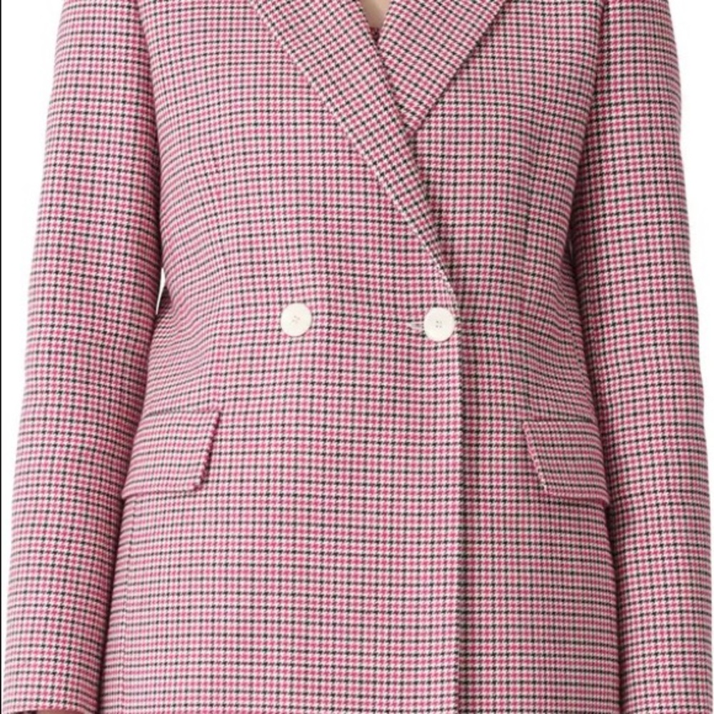 Maje Vic houndstooth Suit Set (Jacket + Shorts) - Picture 2 of 7